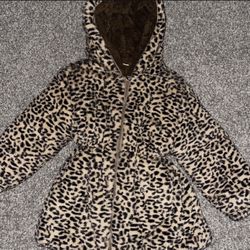 Thick, Fleece Lined Sherpa Jacket Size 4T 