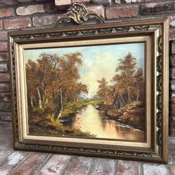 Vintage Oil Painting 