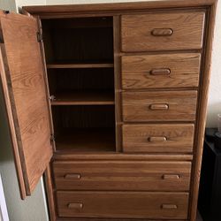 Wooden Brown Armoire