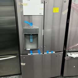 GE Stainless Steel French Door Refrigerator Counterdepth