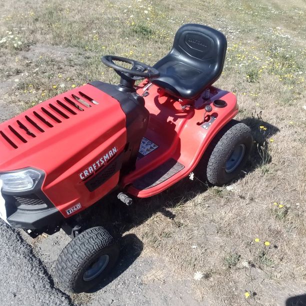 Craftsman t140 mower new arrivals
