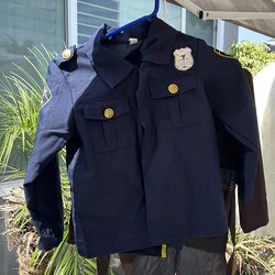 Police officer play outfit