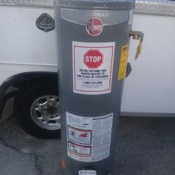 30 Gal. Water Heater.