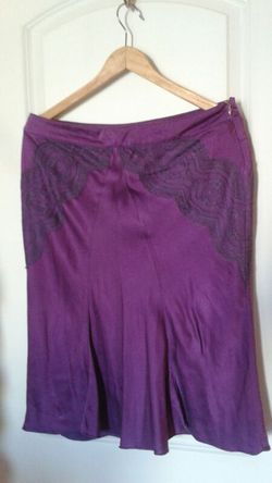 Purple skirt