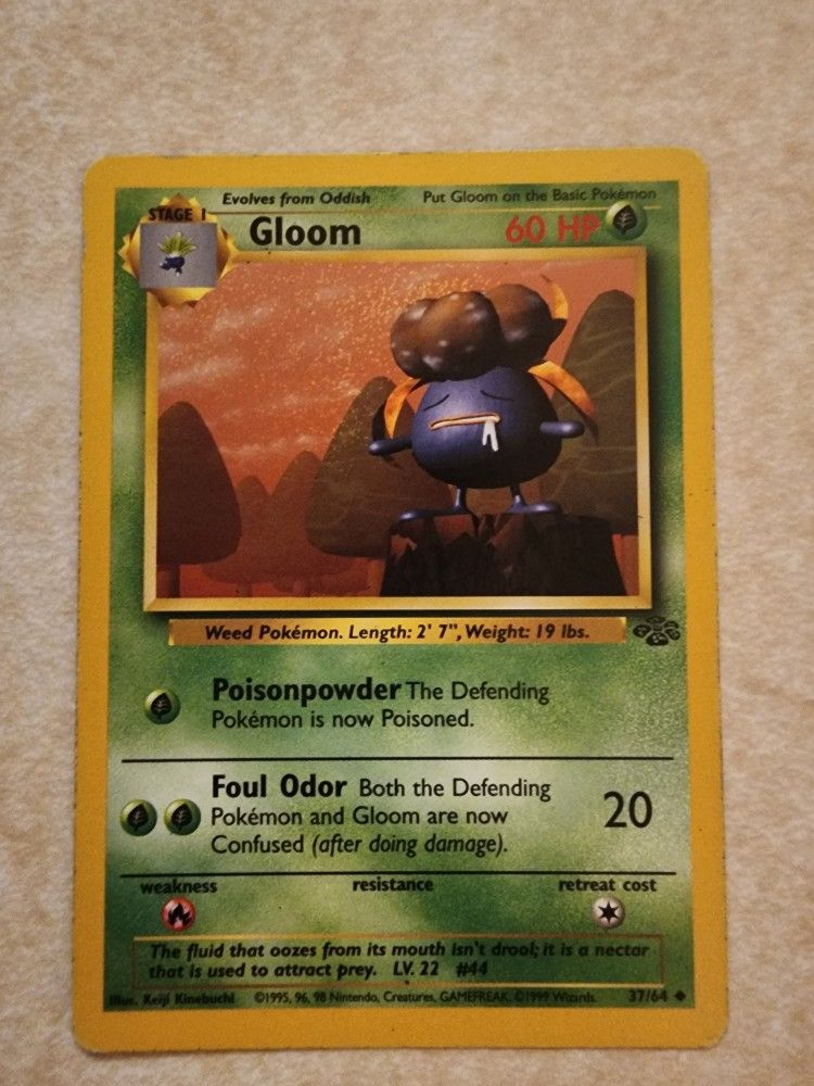 '95 Vintage Pokemon Gloom 37/64