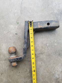 8 in drop hitch