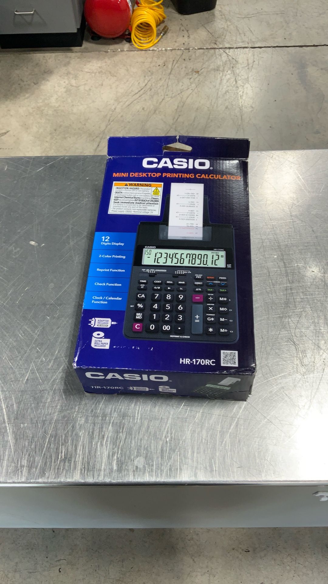 Casio Mini Desktop Printing Calculator