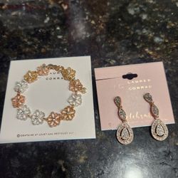 BUY 1 JEWLERY ITEM GET 1 50% OFF__LAUREN CONRAD EARRINGS/BRACELET SET