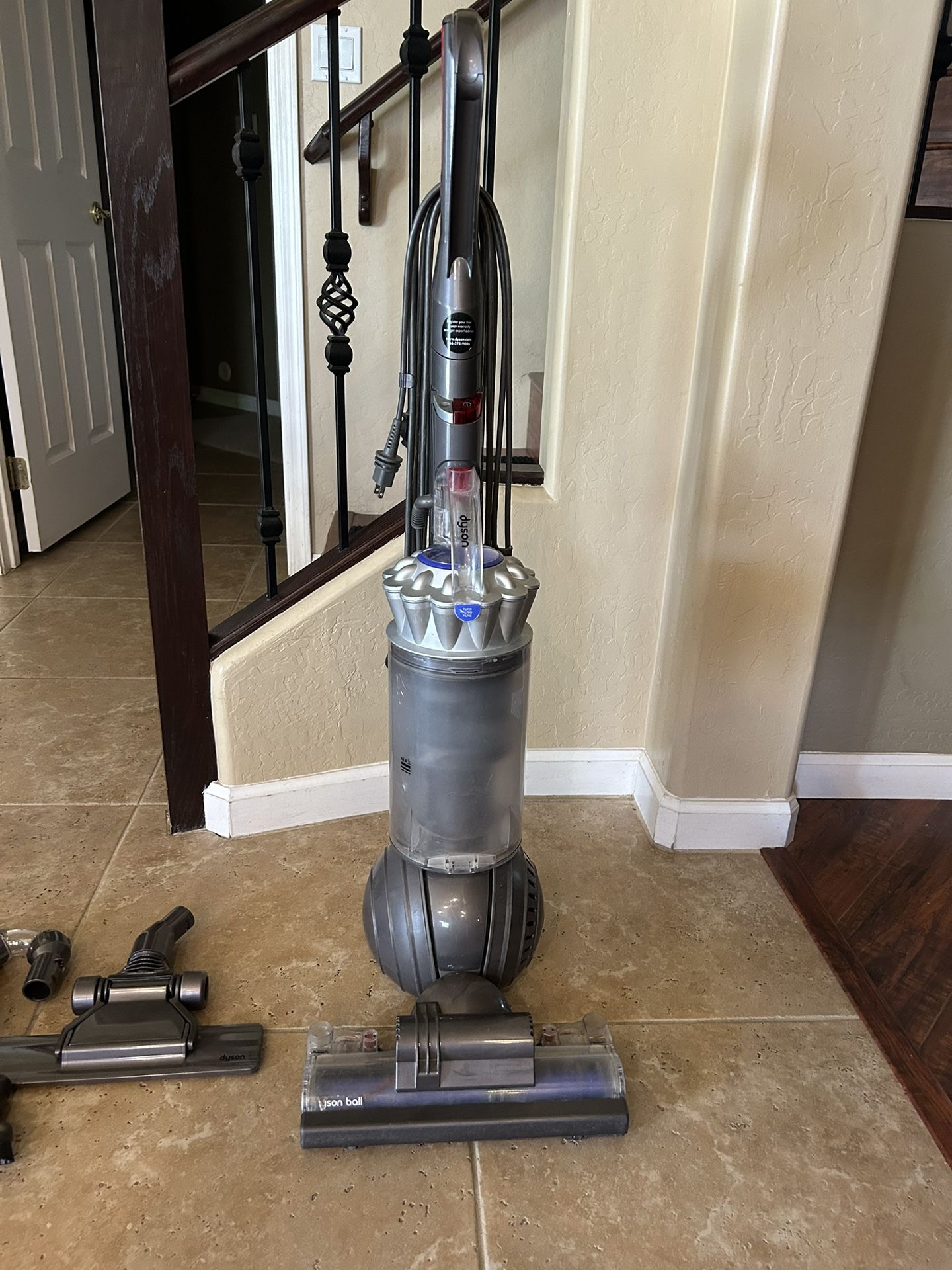 Dyson Ball UP13 Multi Floor Bagless Upright Vacuum - Preowned (Silver)