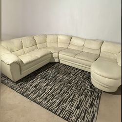 FREE DELIVERY (Natuzzi Sectional)
