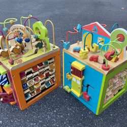 Zany Zoo & House Themed Activity Cubes ($40 Each)