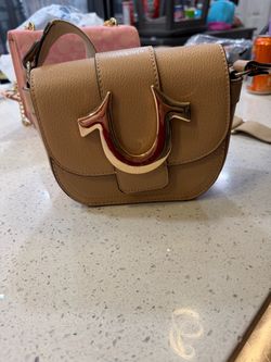 True Religion Mini Saddle Crossbody Bag