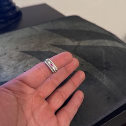 Diamond Ring With Amethyst Stone