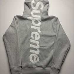Supreme grey hoodie