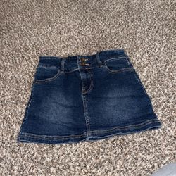 Princess Polly Jean  Mini Skirt small