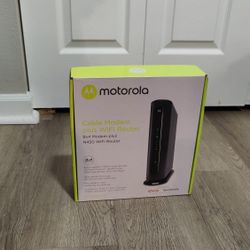 Motorola Modem Wifi Router combo