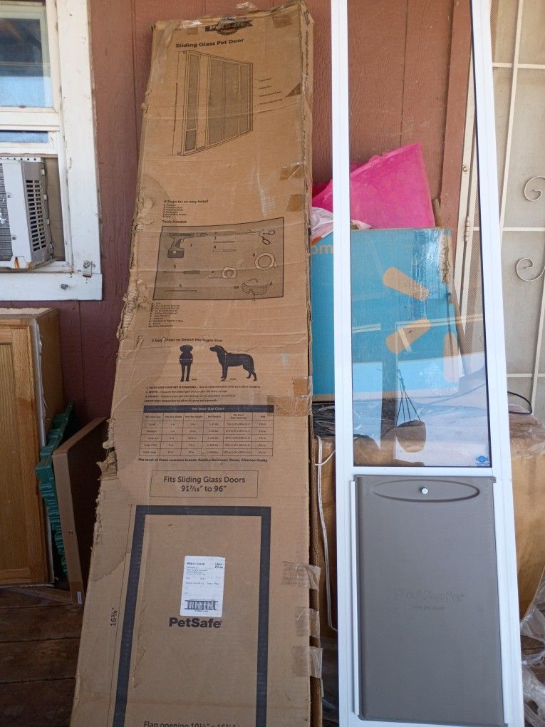 Pet Safe Glass Door