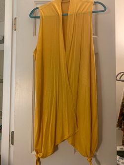 This is a sleeveless tunic style vest