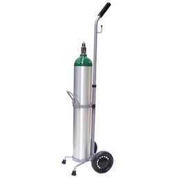 Oxygen Cylinder with Rolling Cart