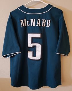 NFL Philadelphia Eagles Donovan McNabb#5 Stitched Baseball Style Jersey Brand NFL Appreal Size Large