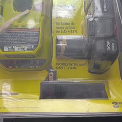 Ryobi Battery Pack +Charger