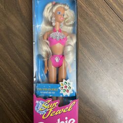 Vintage 1993 Sun Jewel Barbie