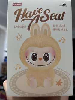 Authentic Have A Seat Labubu Blind Box