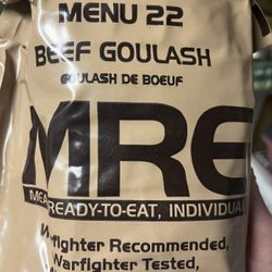 MRE BEEF GOULASH