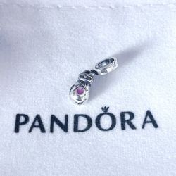 Genuine PANDORA Boxing Glove Dangle Charm "STRENGTH HEART" W/Pouch