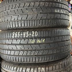 265/40R20 2tires Continental 