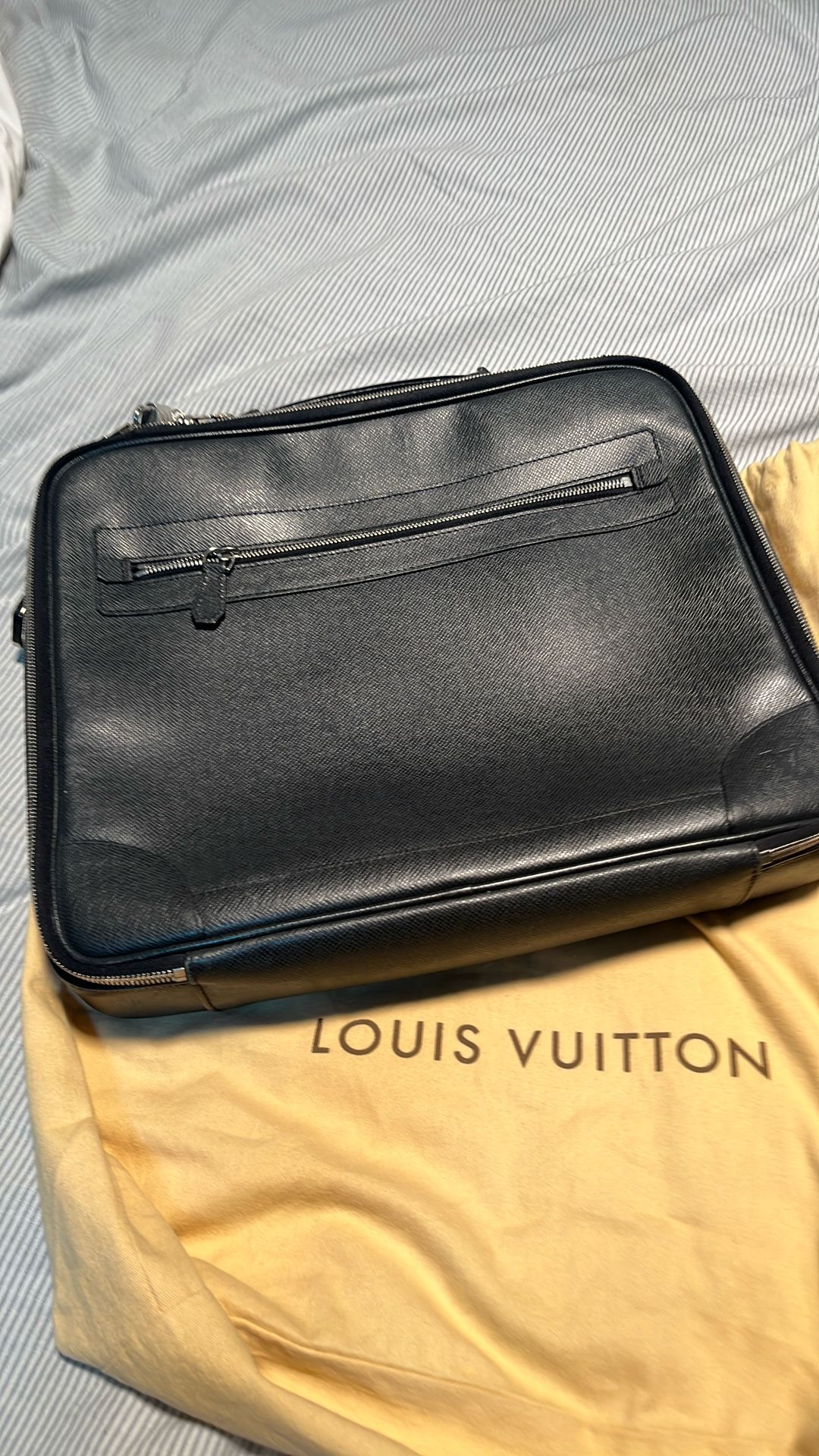 LV Leather Brief Case/bag
