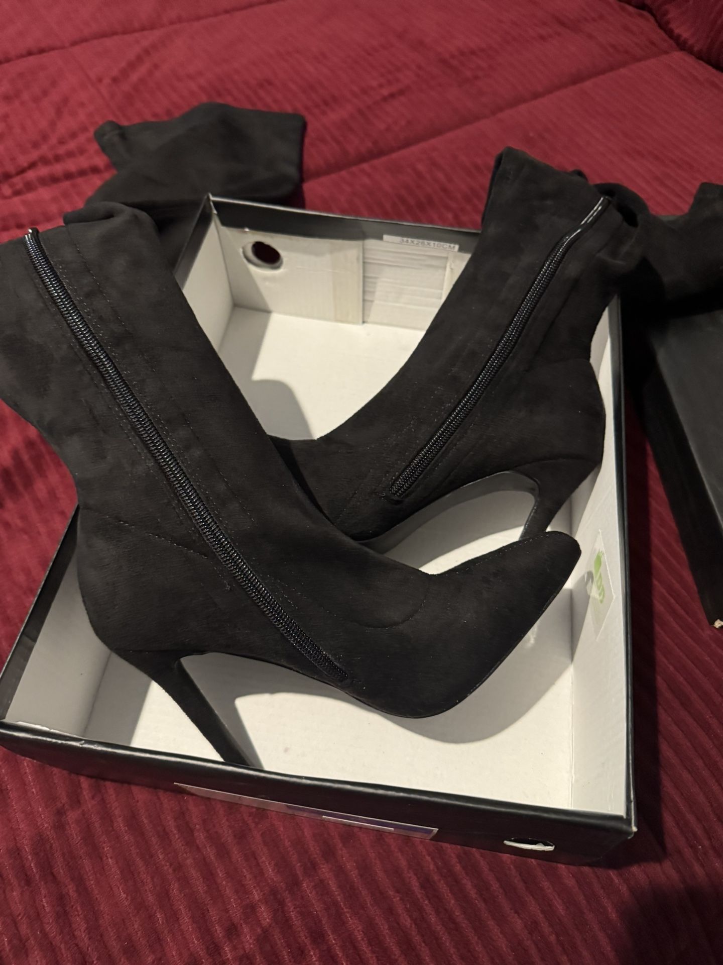 Suede Boots