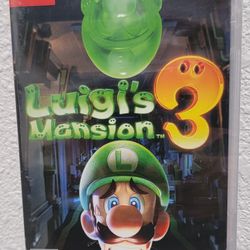 Luigi's Mansion 3 - Nintendo Switch Game - New Not-Opened Still Sealed - See Photos & Description 