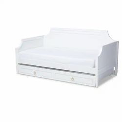 Mariana White Twin Daybed with Trundle