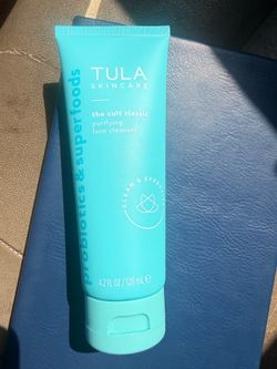 SEALED - Tula Skincare The Cult Classic Purifying Face Cleanser 4.2 oz / 120 mL