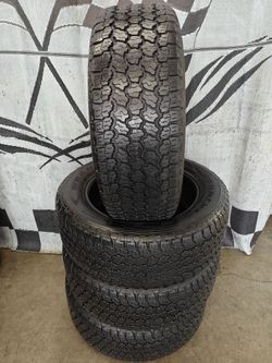 255/60r20 "Nubby New" Goodyear All Terrain Adventure Tires