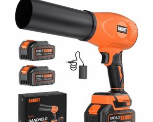 Brand new Leaf Blower Cordless with Battery and Charger, 980,000 RPM, Extended Nozzle, Blower for Patio Cleaning, Blowing Leaves and DustBirthday Gift
