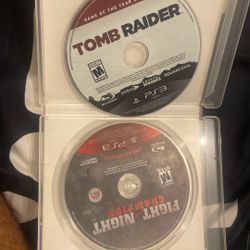 PS3 Tomb Raider And Fight Night 