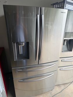 Samsung refrigerador stainless steel like new