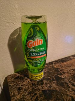 Gain Ultra Clean Dishwashing Liquid
