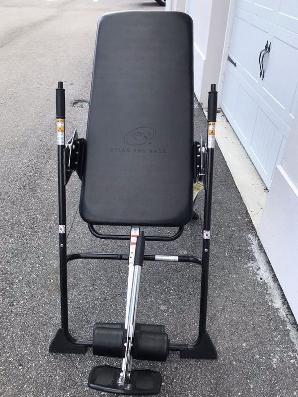 MASTERCARE BACK-A-TRACTION INVERSION TABLE