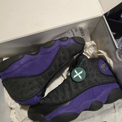 Jordan 13 Retro Court Purple Size 7