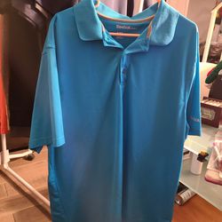 New Reebok Golf Polo Shirt / XL