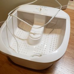 Sears Health Essentials Massaging Heat Foot Spa, Relieves Tired Achy Feet