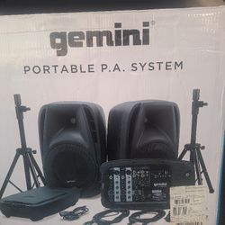 New Gemini Portable Sound System