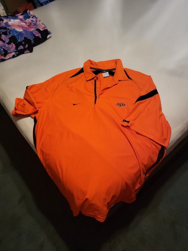 OSU NIKE DRY FIY POLO