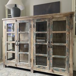 Rustic, Potato Barn Cabinet