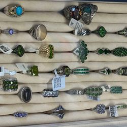 STERLING SILVER JEWELRY STERLING SILVER  POCKET WATCHES SLIVER COINS