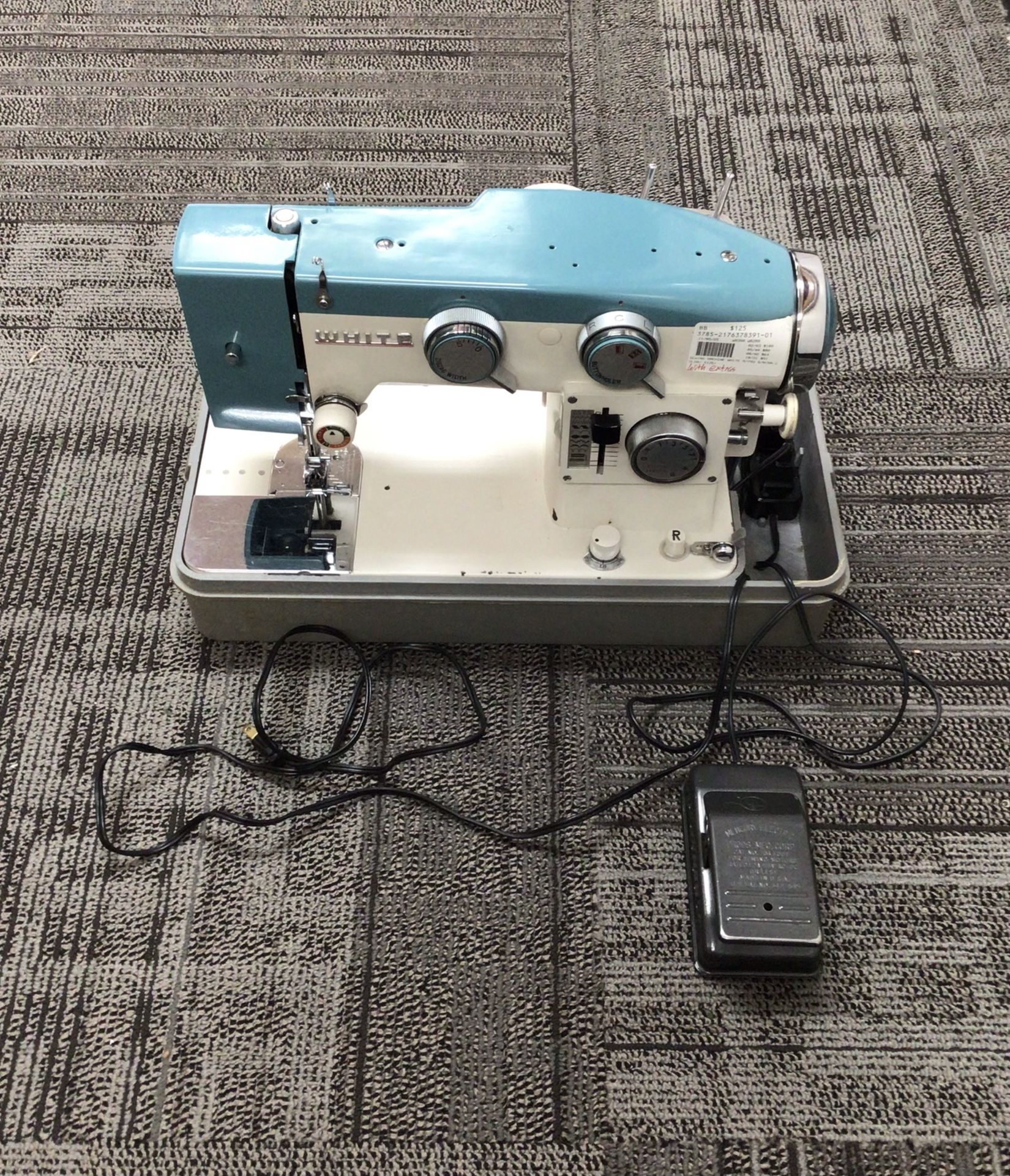 White Sewing Machine