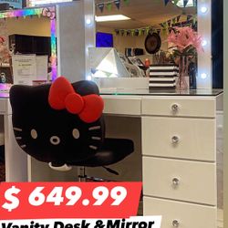 Vanity Desk & Mirror 💄 